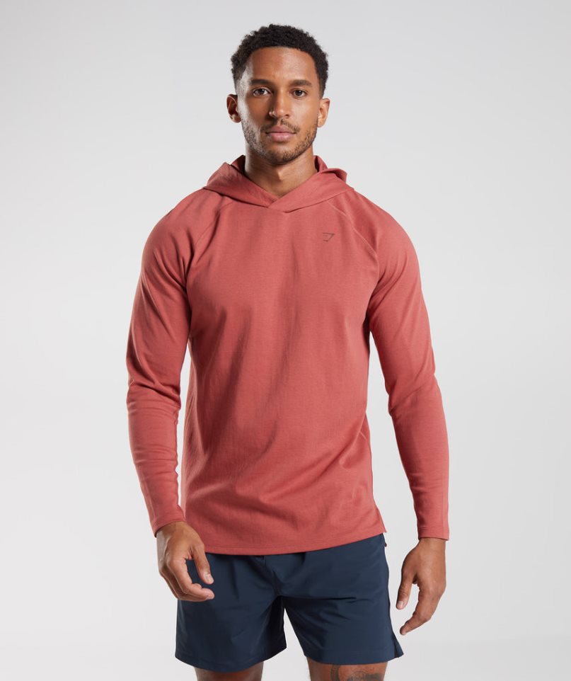 Men\'s Gymshark Studio Hoodie Rose | NZ 5LIYRK